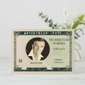 INVITATION À LA RETRAITE - NOTE D'ARGENT - INSÉRER (Debout devant)