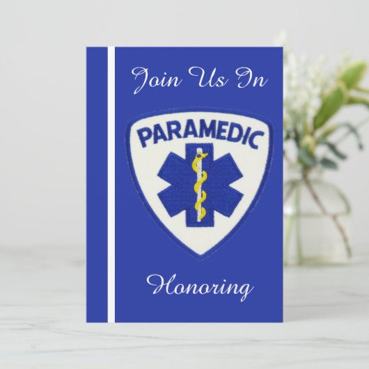 Invitation à la retraite paramédicale (Debout devant)