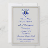 Invitation à la retraite paramédicale (Dos)