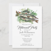 Invitation à la retraite Partie retraitée | Pêche (Devant)