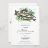 Invitation à la retraite Partie retraitée | Pêche (Devant / Derrière)