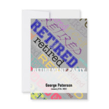 Invitation à la retraite personnalisée à la retrai