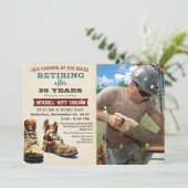 Invitation à la retraite pour la construction mili (Debout devant)