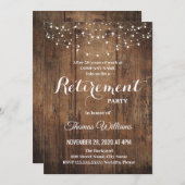 Invitation à la retraite rustique (Devant / Derrière)