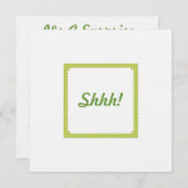 Invitation à la retraite surprise (Devant / Derrière)