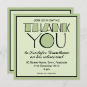 Invitation à la retraite verte en Merci (Devant / Derrière)