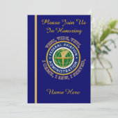 Invitation à la retraite VVV de l'Agence de l'avia (Debout devant)