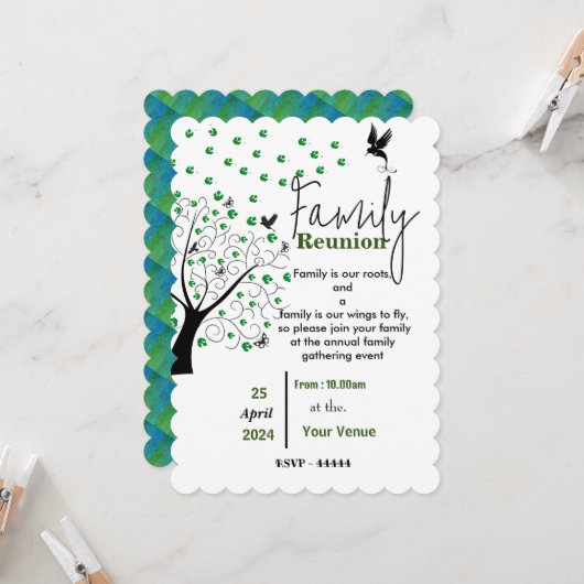 Invitation à la réunion (Devant/Arrière en situation)