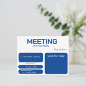 Invitation à la réunion (Debout devant)