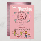 Invitation à la réunion (Devant / Derrière)