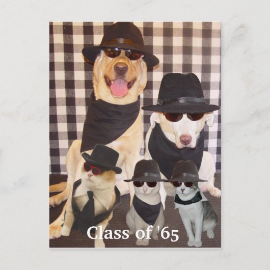 Invitation à la réunion de classe (Devant)