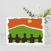 Invitation à la réunion de famille (Debout devant)