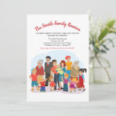 Invitation à la réunion de famille (Debout devant)