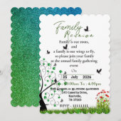Invitation à la réunion de famille (Devant / Derrière)