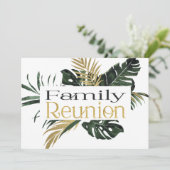 Invitation à la réunion de famille de la fête de p (Debout devant)