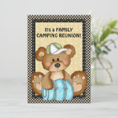 Invitation à la réunion de famille de l'ours (Debout devant)