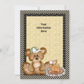 Invitation à la réunion de famille de l'ours (Dos)