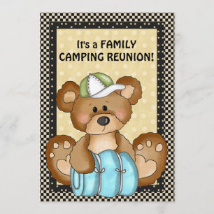 Invitation à la réunion de famille de l'ours