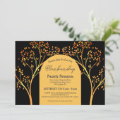 Invitation à la réunion de famille d'oranges d'or (Debout devant)