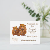 INVITATION À LA RÉUNION DE FAMILLE, Hamsters, Oeuv (Debout devant)
