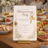 Invitation à la réunion de la clé d'or
