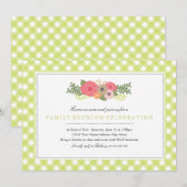 Invitation à la réunion de la famille des jardins  (Devant / Derrière)