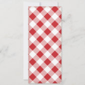 INVITATION À LA RÉUNION DE LA FAMILLE RED BBBQ GRI (Dos)