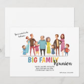 Invitation à la réunion de la grande famille (Devant / Derrière)