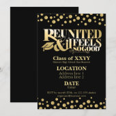 Invitation à la réunion de l'école d'or (Devant / Derrière)