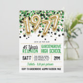 Invitation à la réunion de l'école secondaire en 1 (Debout devant)