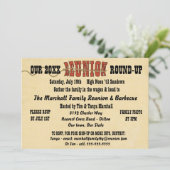 Invitation à la réunion de style occidental (Debout devant)