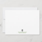 Invitation à la réunion des fleurs et de la ferme (Dos)