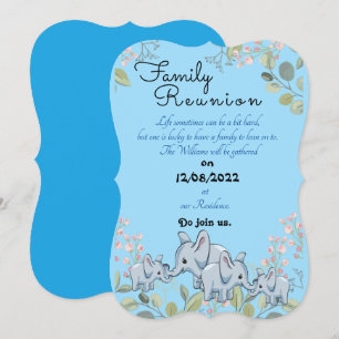 Invitation à la réunion des Williams