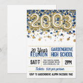 Invitation à la réunion du collège 2003 (Devant / Derrière)