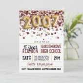 Invitation à la réunion du collège 2007 (Debout devant)