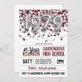 Invitation à la réunion du collège du secondaire 1 (Devant / Derrière)