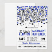 Invitation à la réunion du collège du secondaire 1 (Devant / Derrière)