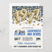 Invitation à la réunion du collège du secondaire 1 (Devant / Derrière)