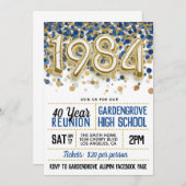 Invitation à la réunion du collège du secondaire 1 (Devant / Derrière)