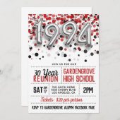 Invitation à la réunion du collège du secondaire 1 (Devant / Derrière)