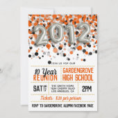 Invitation à la réunion du lycée 2012 (Devant)