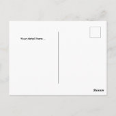 Invitation à la Réunion ! Envoyer une carte postal (Dos)