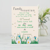 Invitation à la réunion familiale (Debout devant)