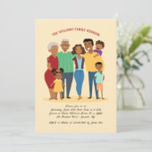 Invitation à la réunion familiale (Debout devant)