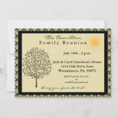 Invitation à la réunion familiale (Dos)