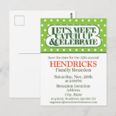 Invitation à la réunion familiale (Devant / Derrière)