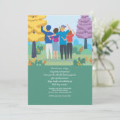 Invitation à la réunion familiale (Debout devant)