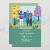 Invitation à la réunion familiale (Devant / Derrière)