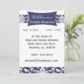 Invitation à la réunion familiale Customisée (Debout devant)