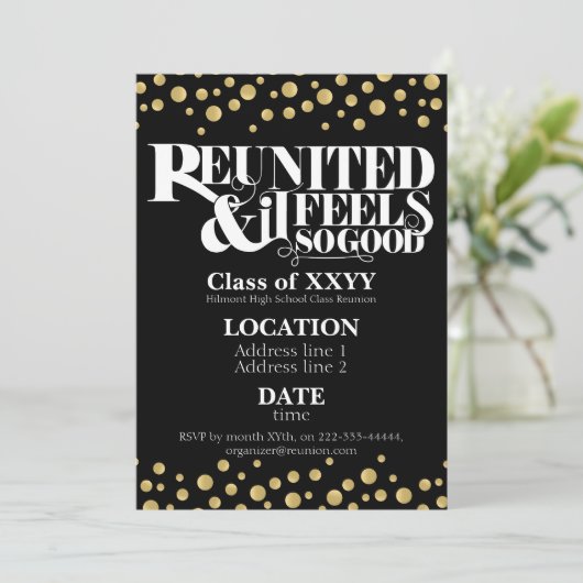 Invitation à la réunion scolaire (Debout devant)